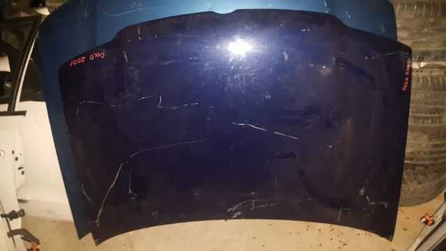 Volkswagen Polo 2000-2002 Çıkma Yedek Mavi Motor  Kaputu